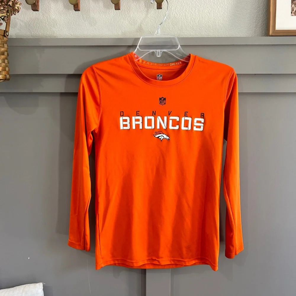 NFL Denver Broncos Dri Tek Long Sleeve Tee